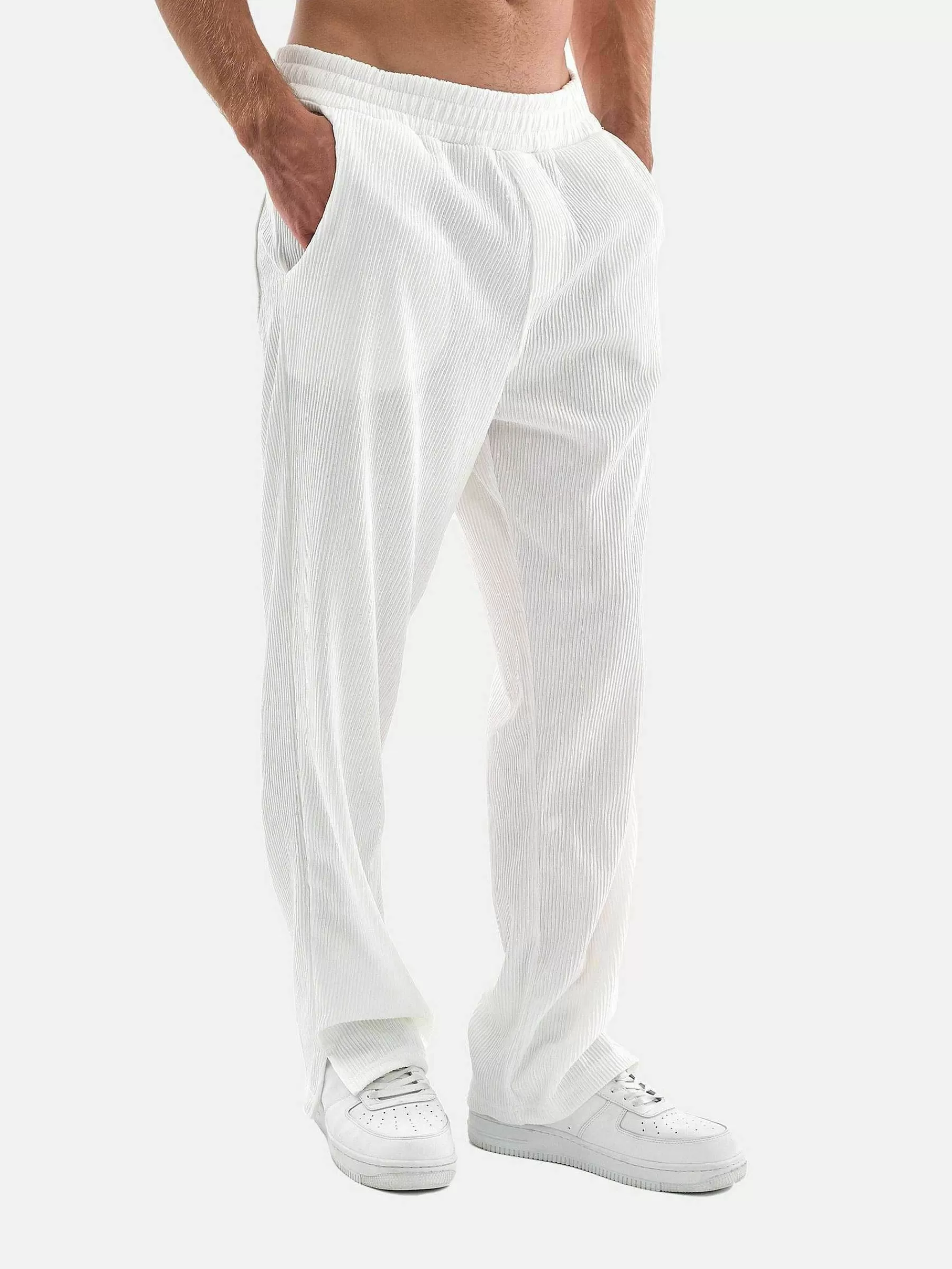 Wam Denim Streetwear<Stefan Off White Trouser
