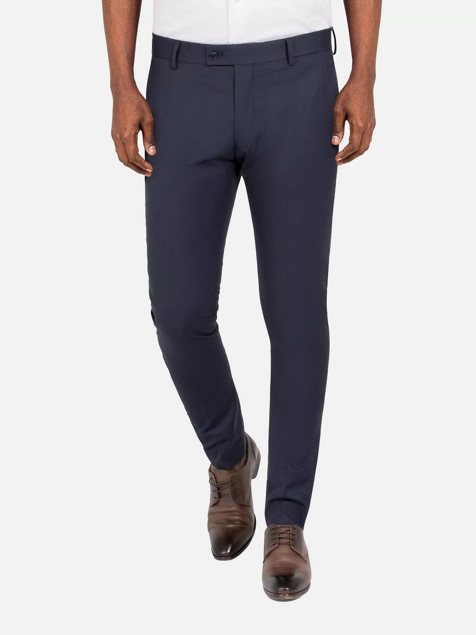 Wam Denim Pantalons<Suit Pantalon 70071 Scotsville Dark Navy