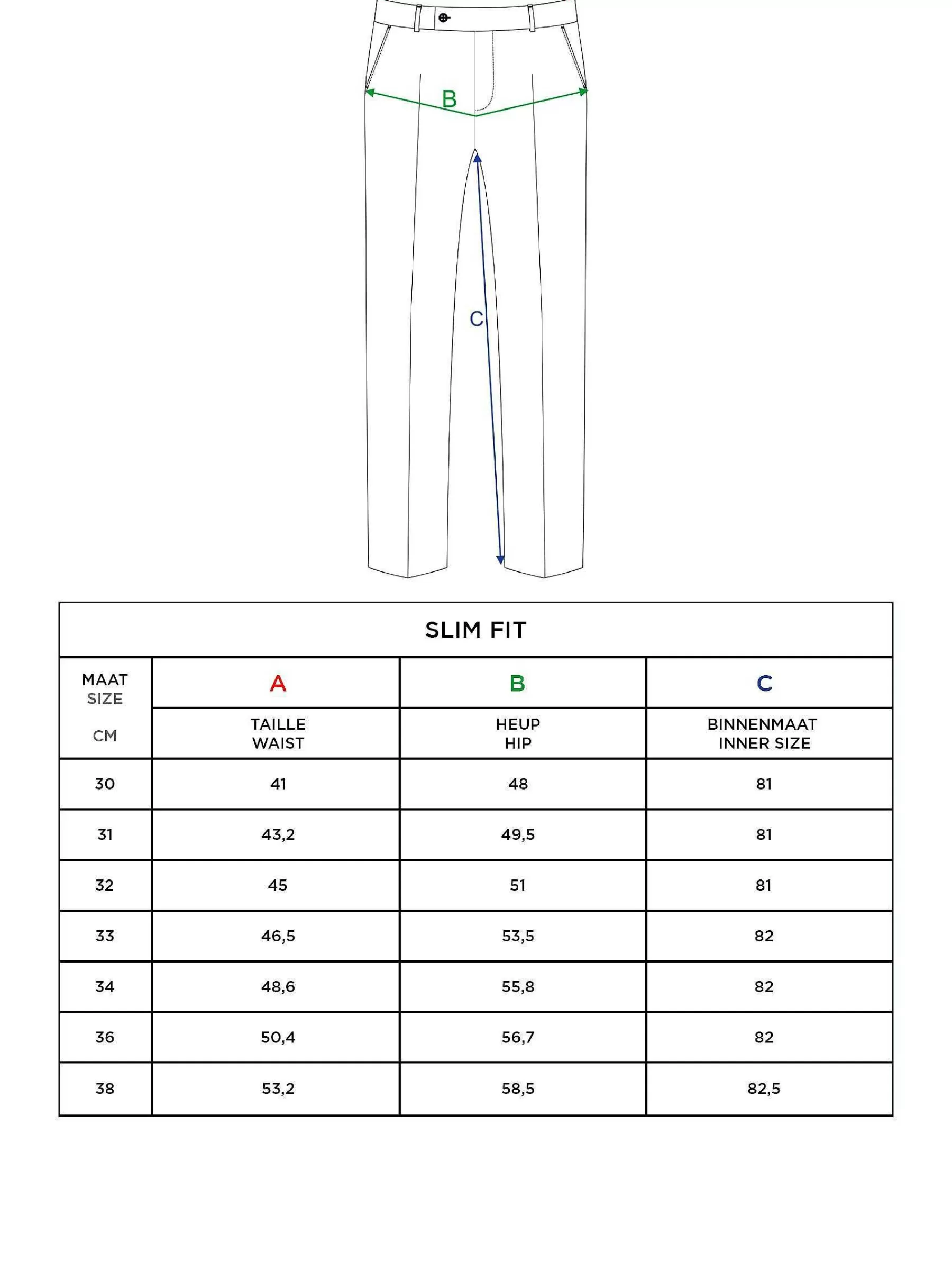 Wam Denim Pantalons<Suit Pantalon 70112 Blue