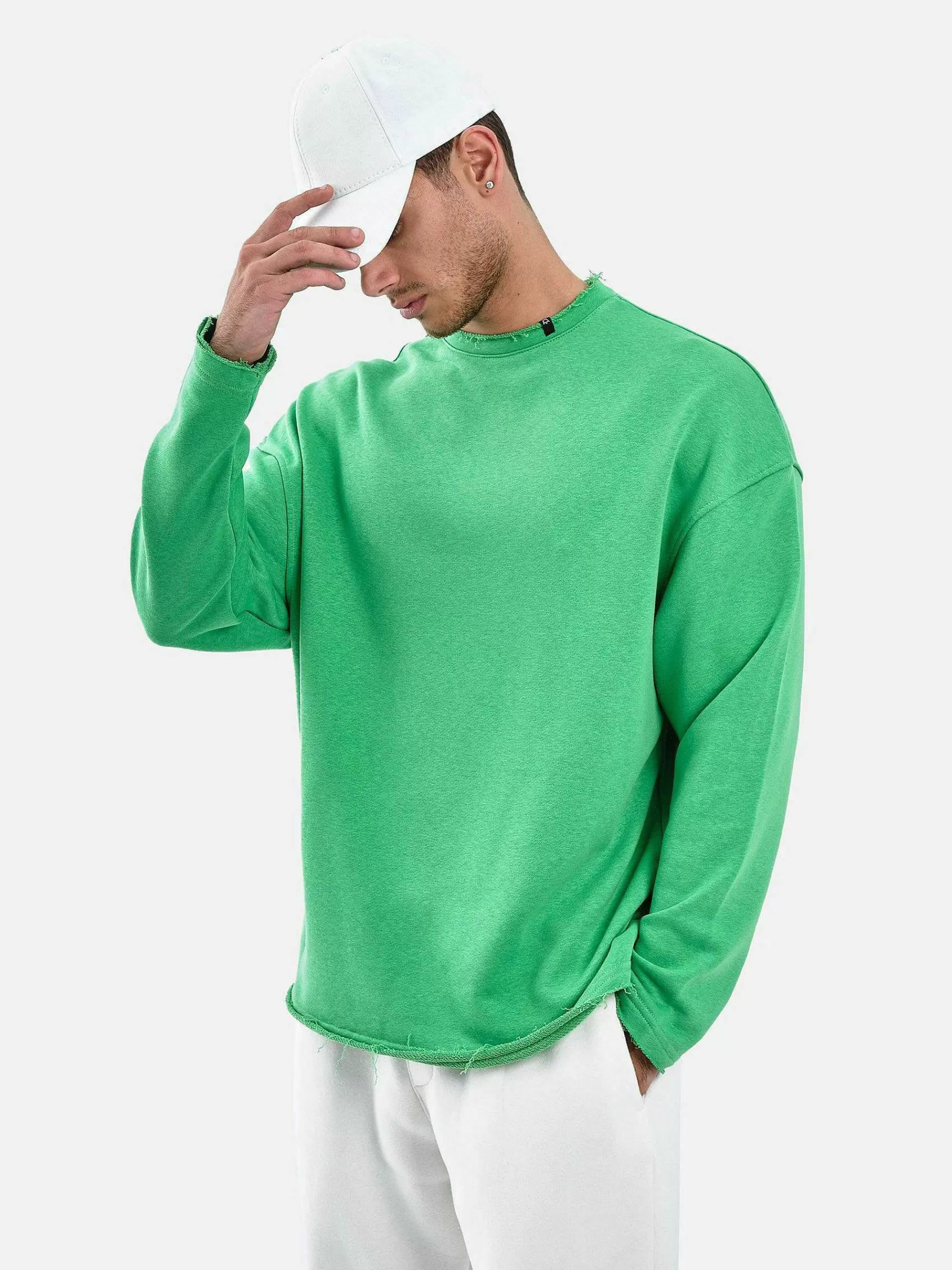 Wam Denim Streetwear<Sweater 2117 Beige