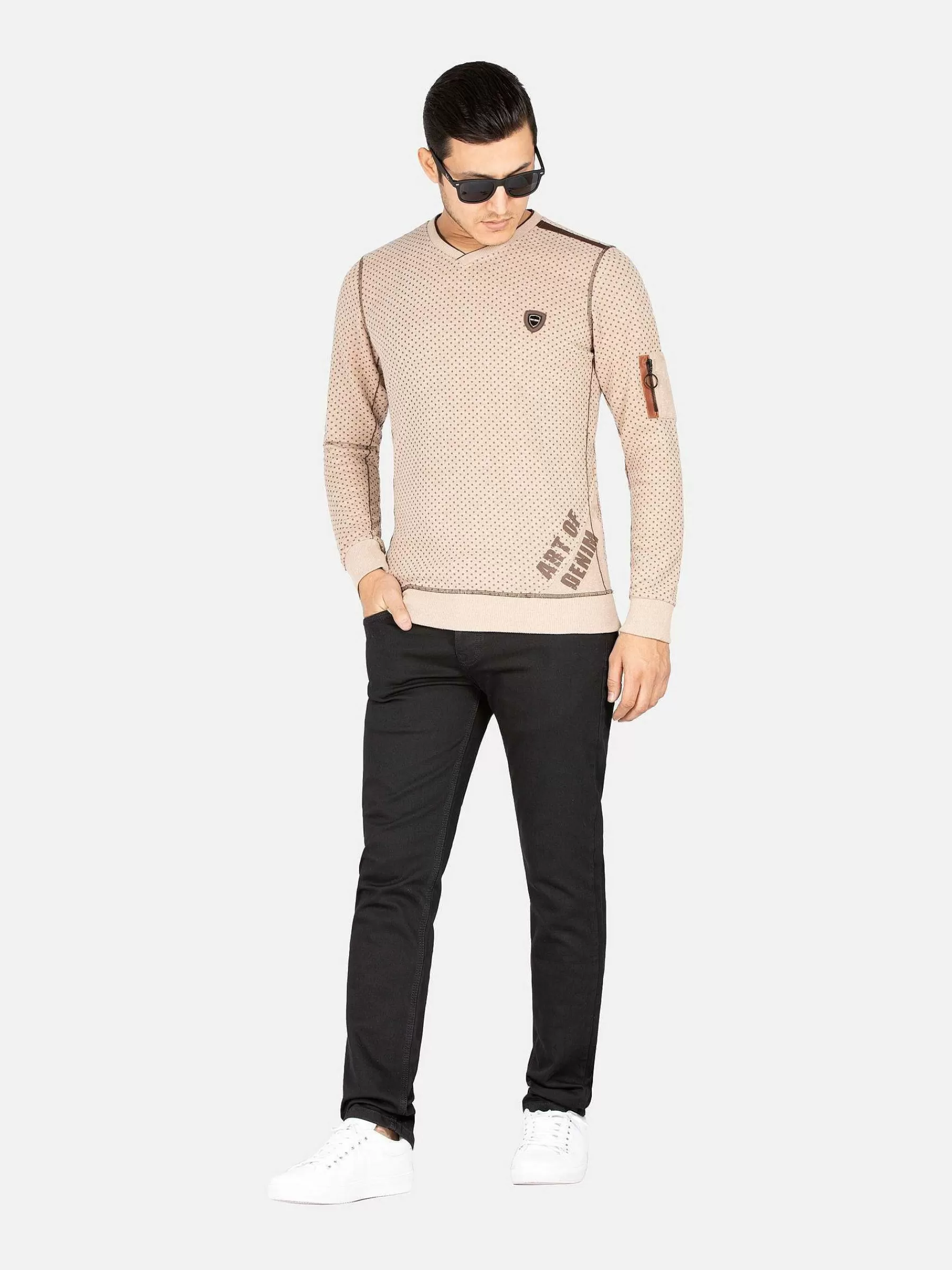 Wam Denim Sweaters<Sweater 76250 Horgen Beige