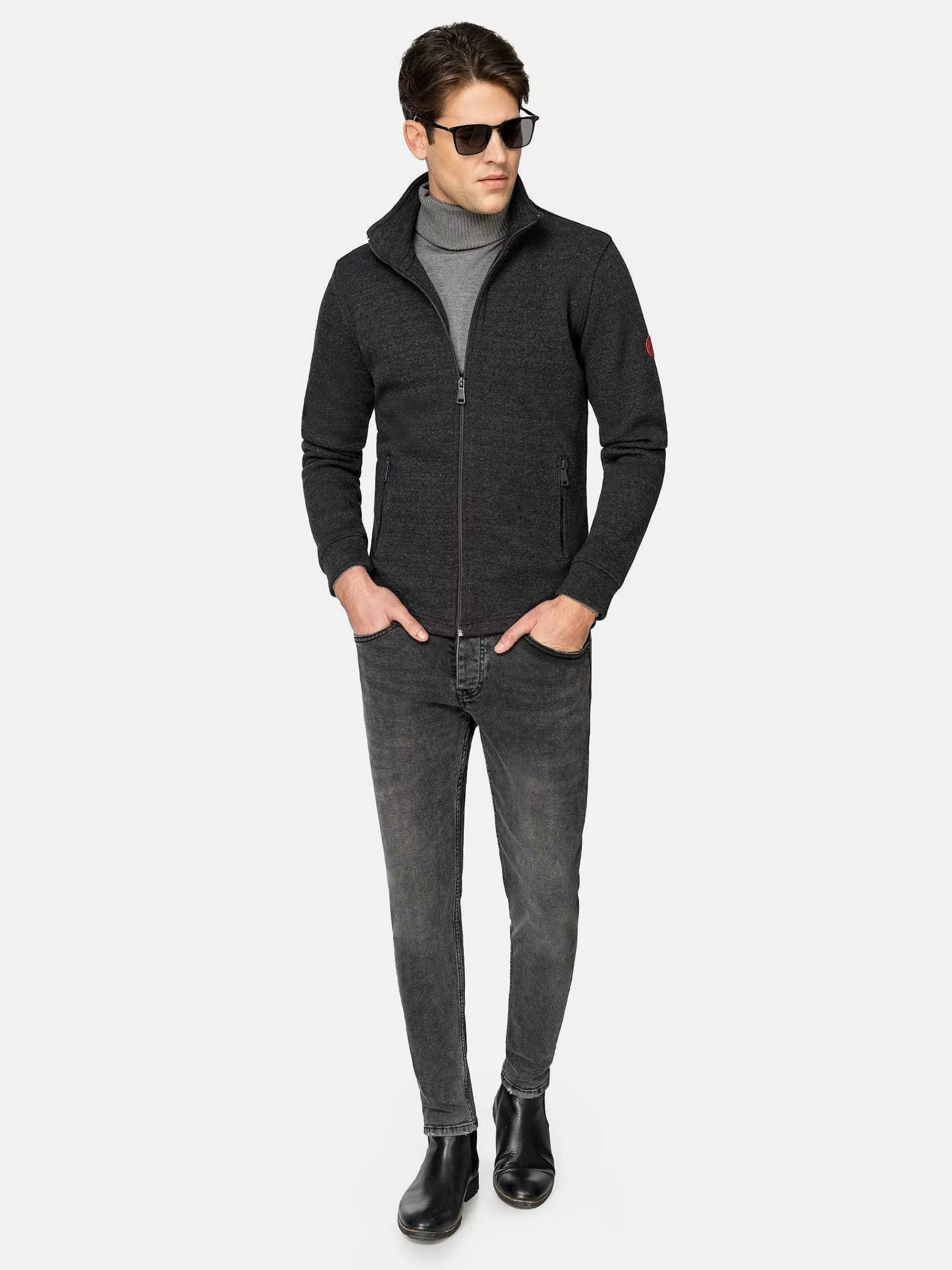 Wam Denim Sweaters<Sweater 76289 Kento Anthracite