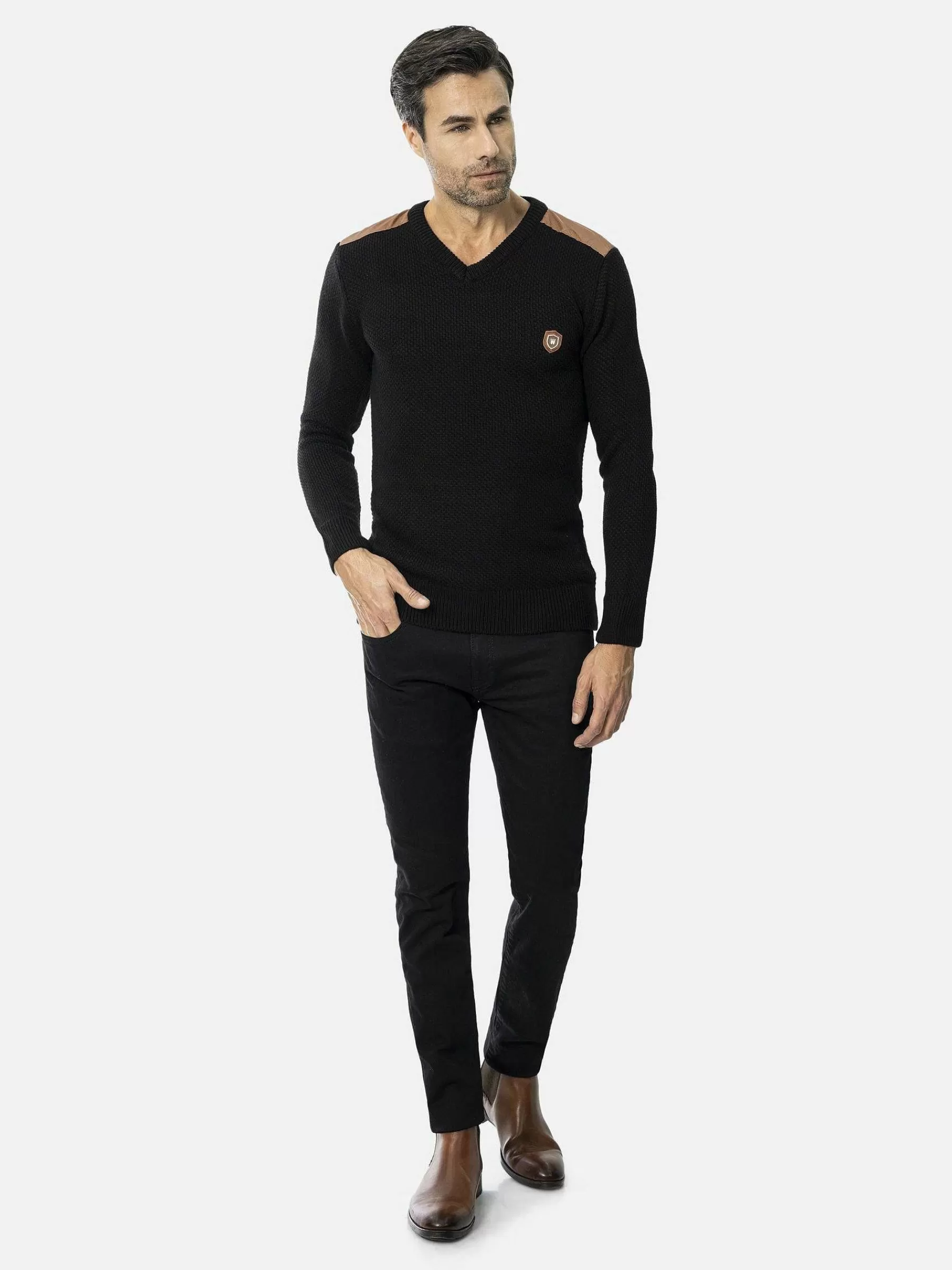 Wam Denim Sweaters<Sweater 76295 Muru Black