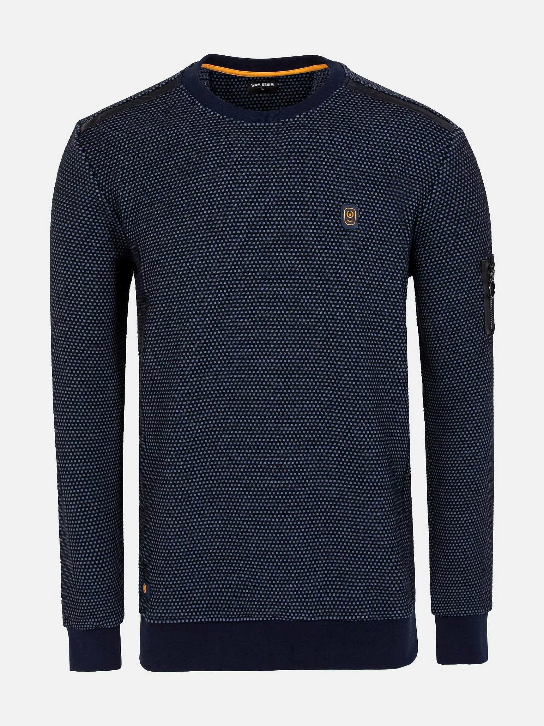 Wam Denim Sweaters<Sweater 76330 Foyel Navy