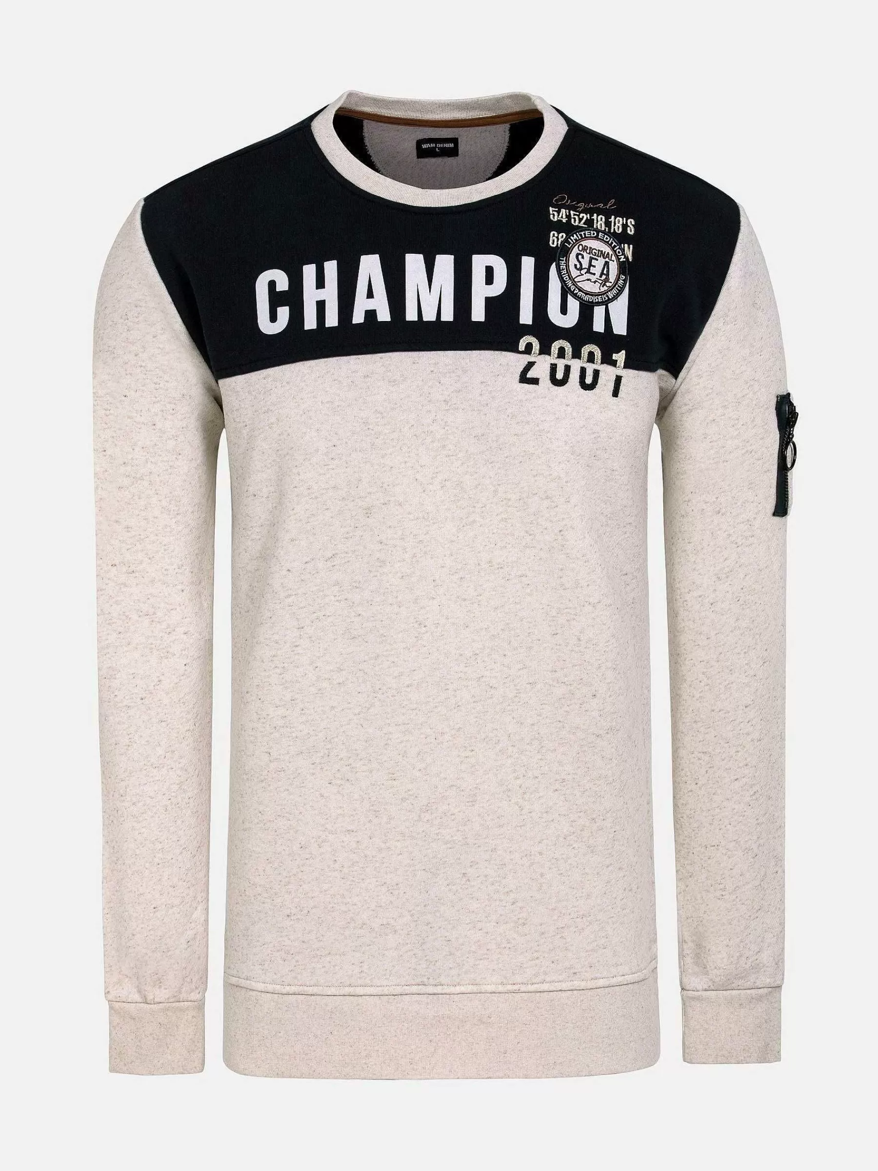 Wam Denim Sweaters<Sweater 76332 Sumar Beige