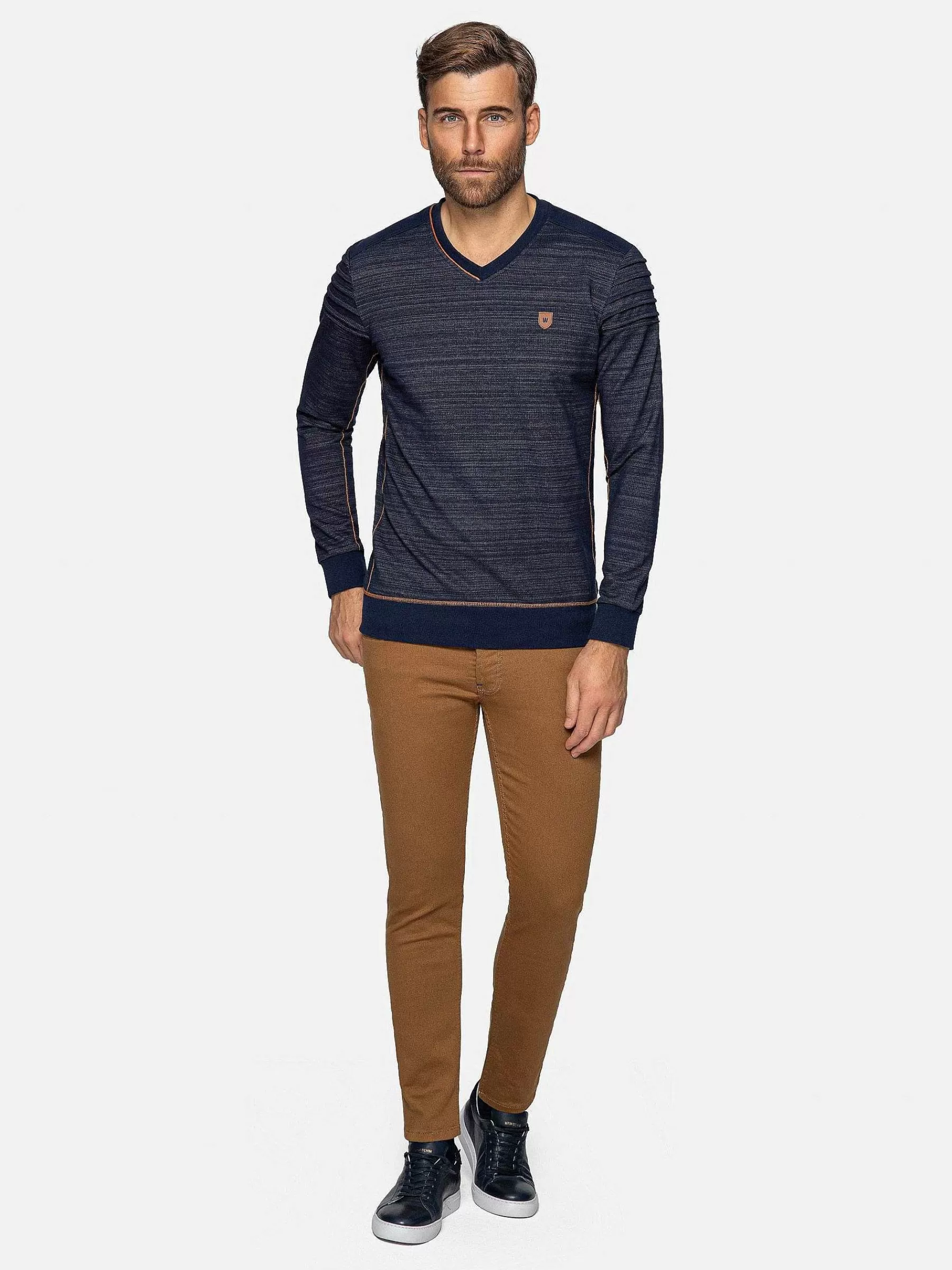 Wam Denim Sweaters<Sweater 76338 Stavanger Navy