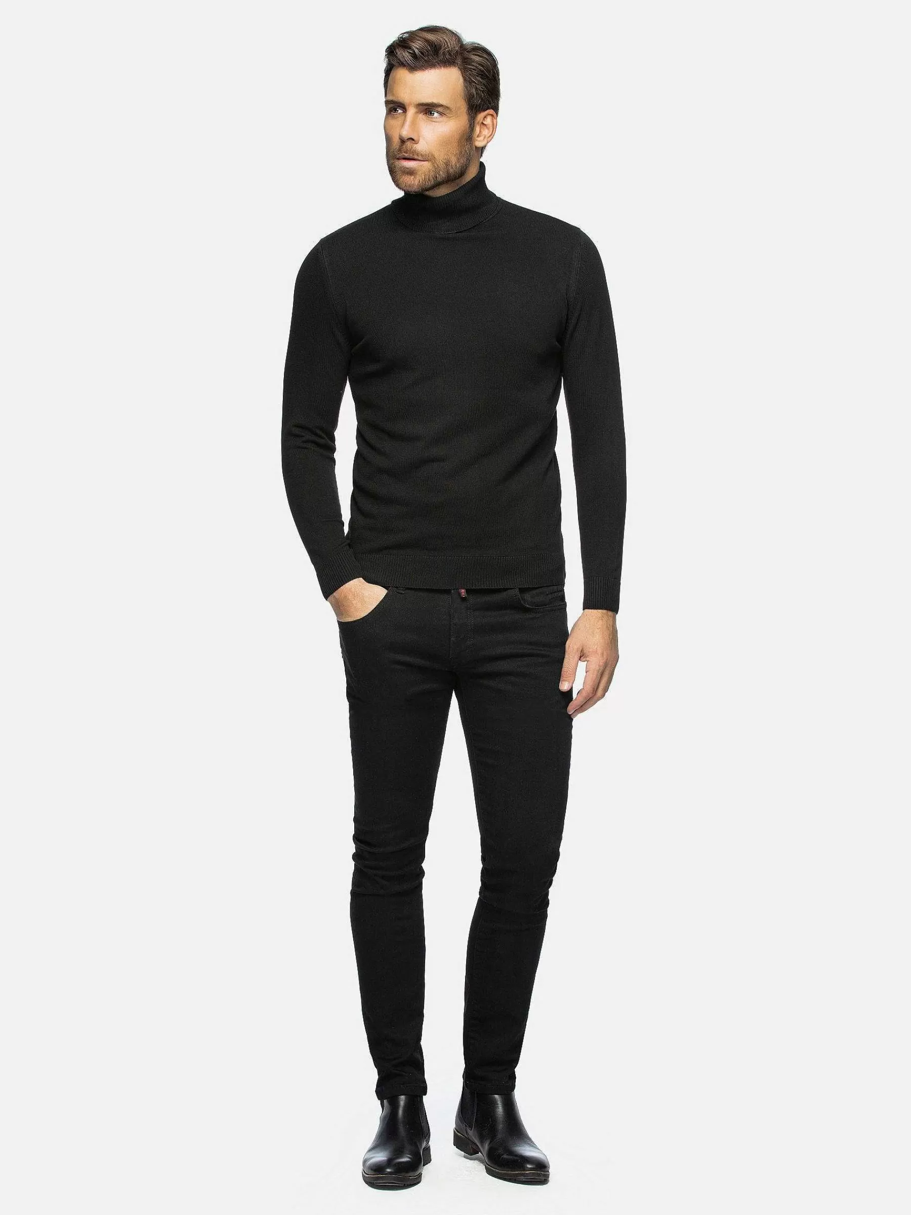 Wam Denim Sweaters<Sweater 76344 Reinel Black