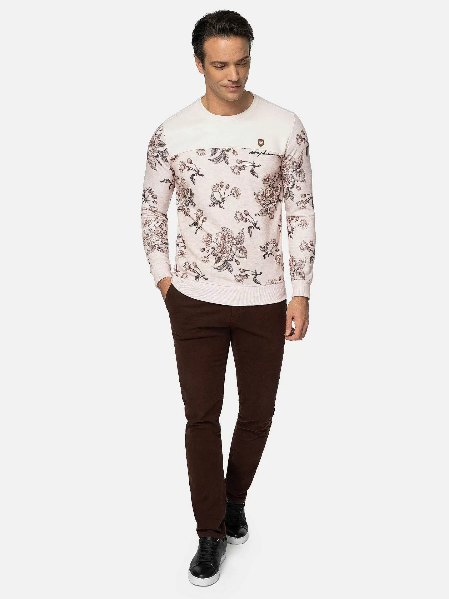 Wam Denim Sweaters<Sweater 76348 Manso Beige