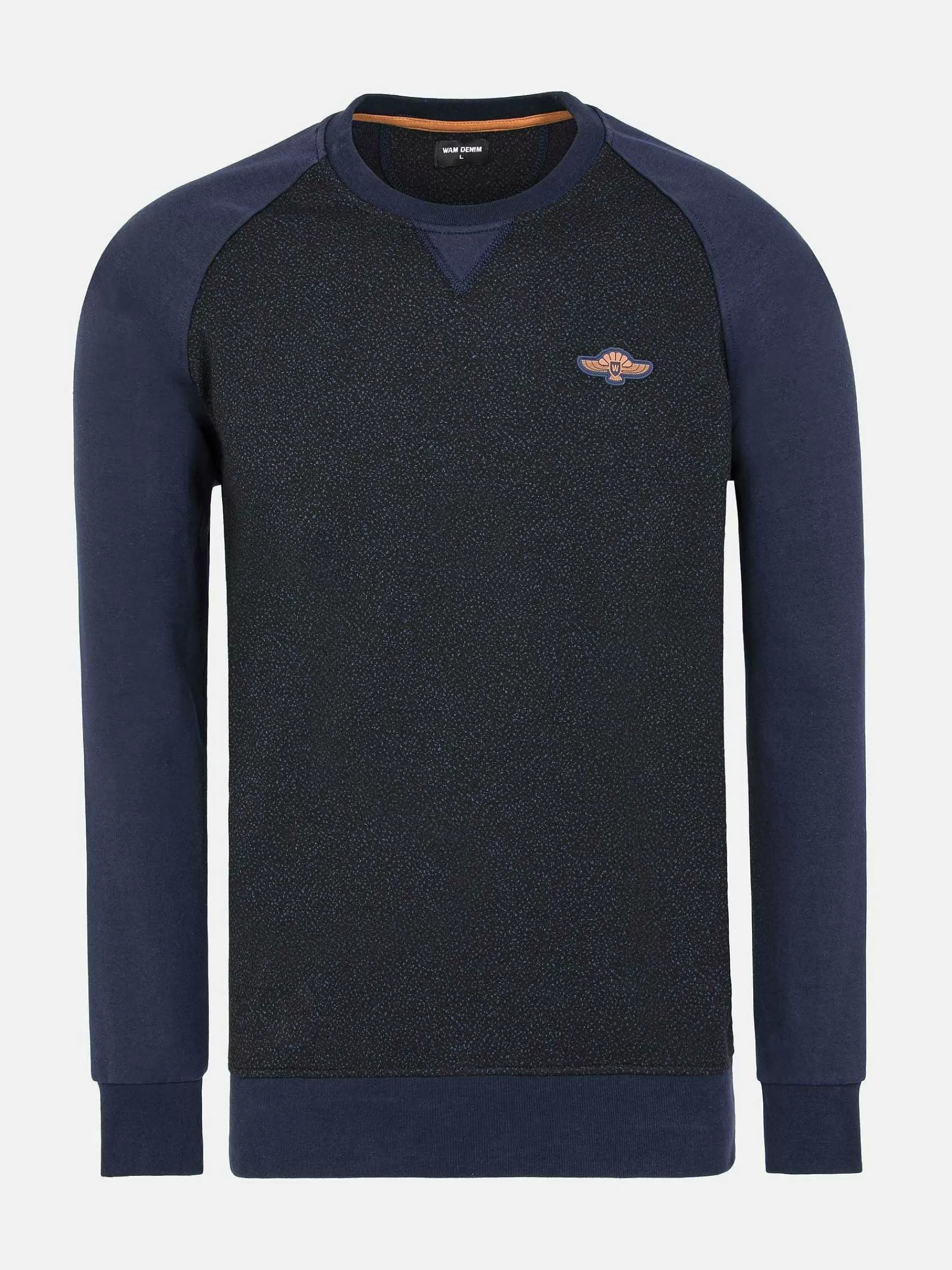 Wam Denim Sweaters<Sweater 76350 Pelada Navy
