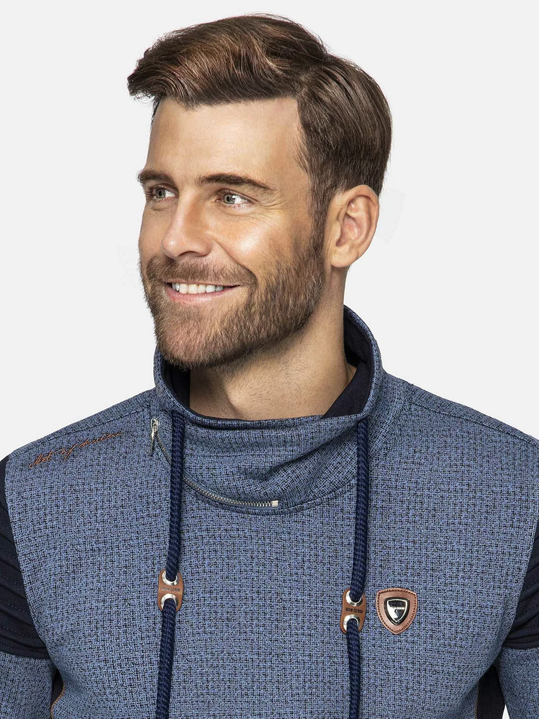 Wam Denim Sweaters<Sweater 76359 Newton Indigo