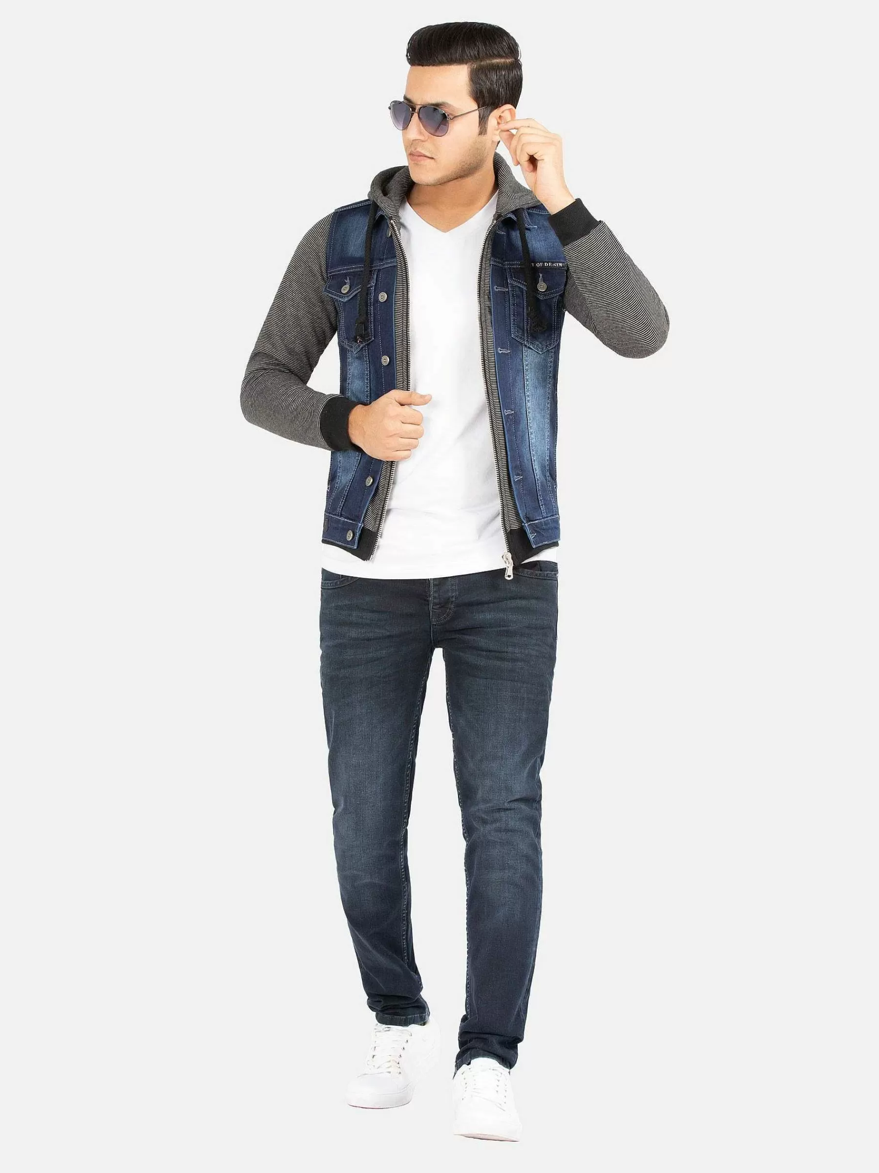 Wam Denim Vesten<Thun Slim Fit Hoodie Navy Black Vesten