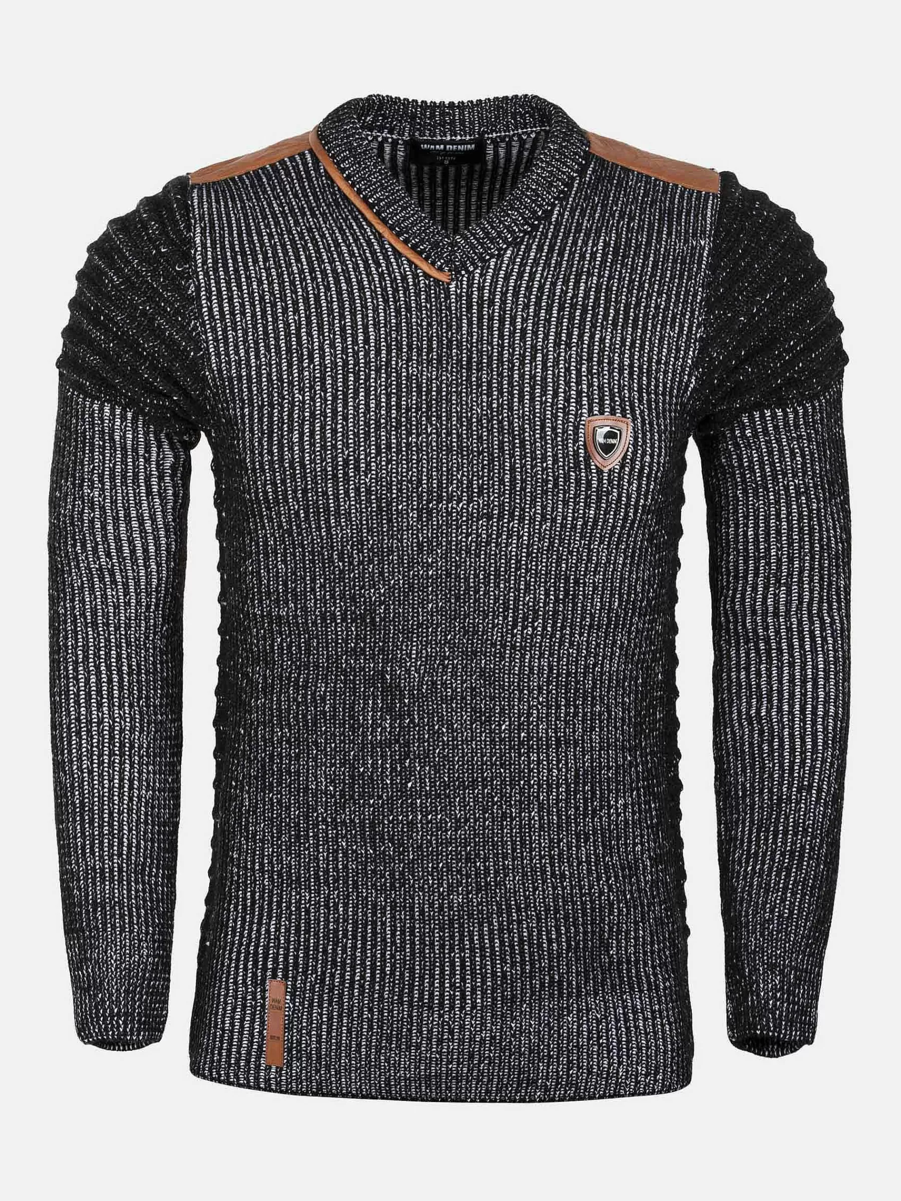 Wam Denim Truien<Trui 77515 Tulum Black White