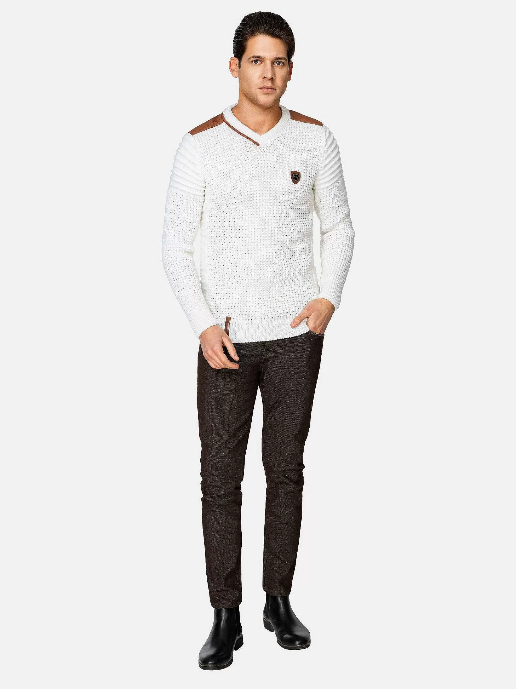 Wam Denim Truien<Truien 77513 Pachuca Off White