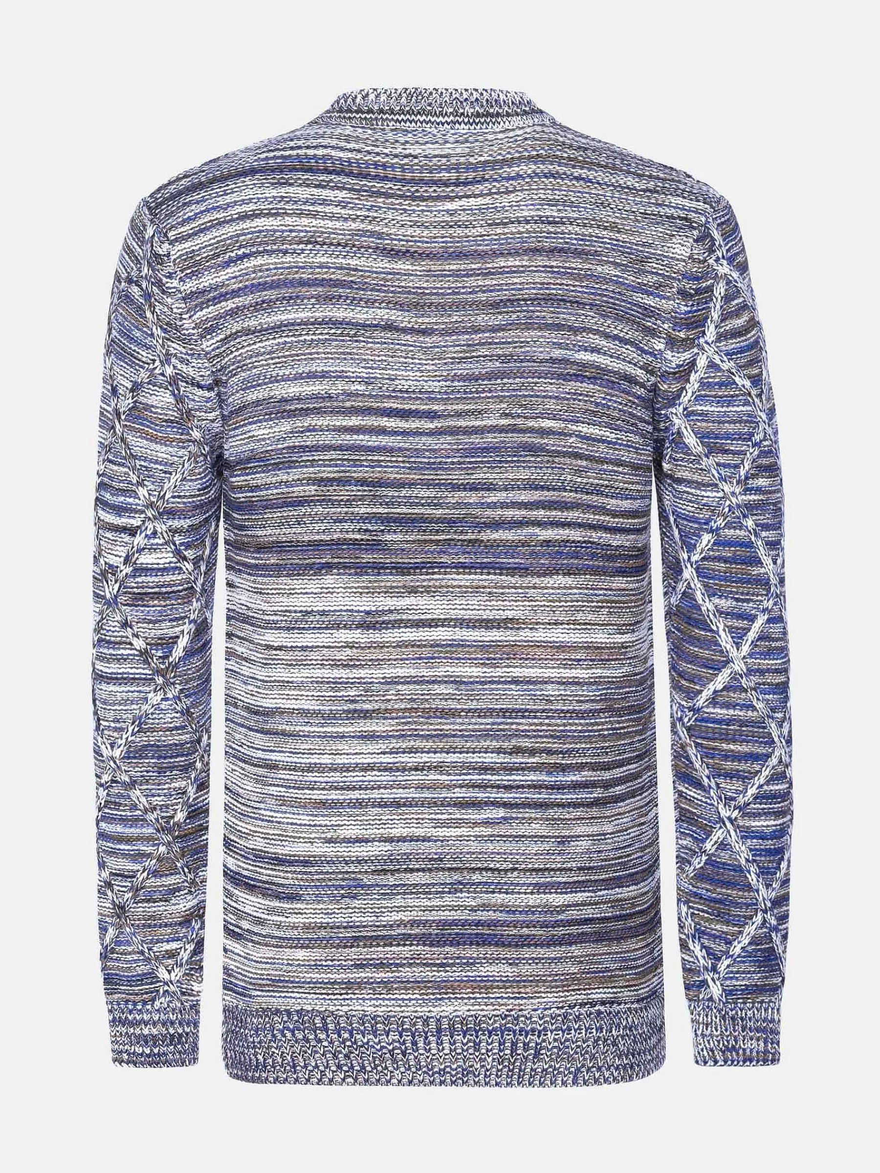 Wam Denim Truien<Truien 77520 Flinn Grey Royal Blue