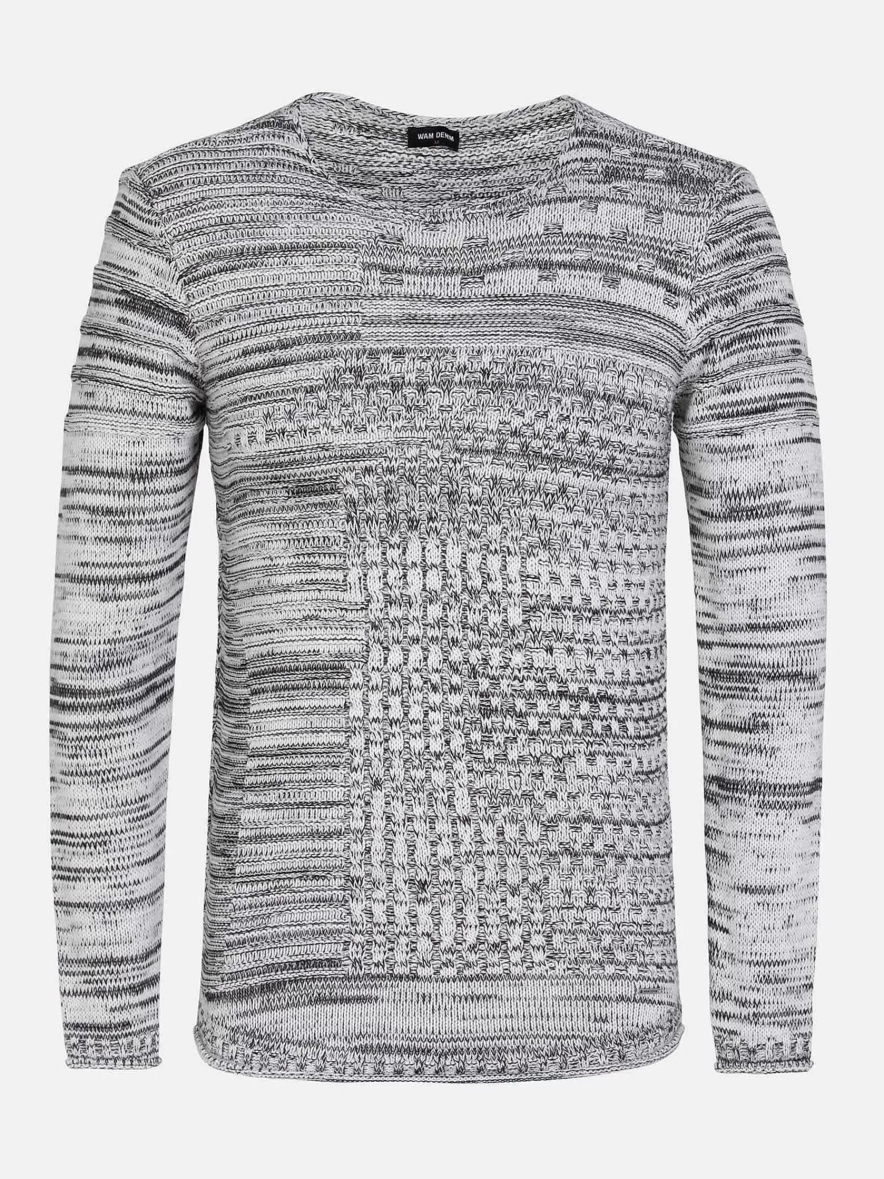 Wam Denim Truien<Truien 77527 Tuscon Off White Black
