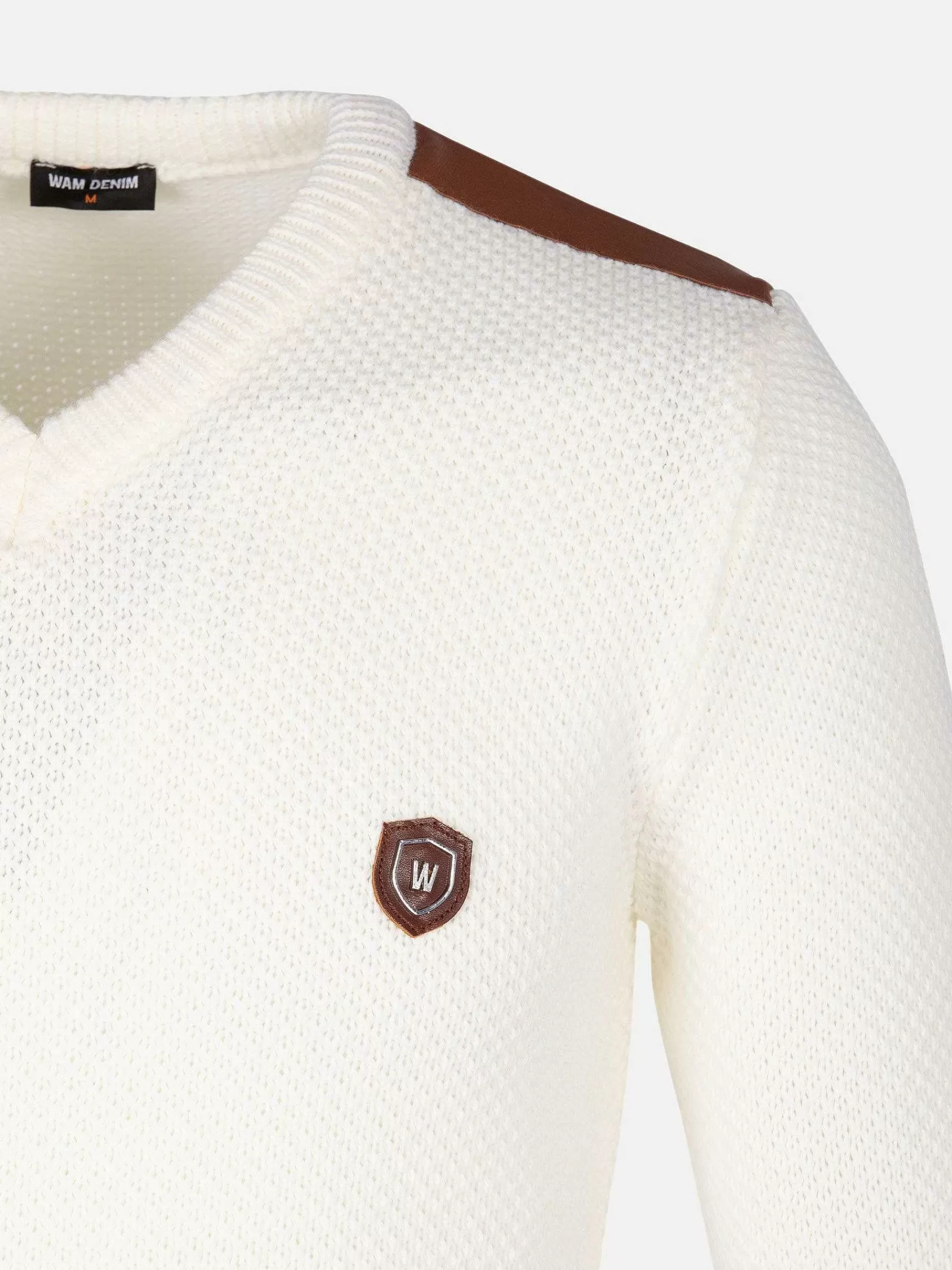 Wam Denim Truien<Truien 77534 Wallance Off White