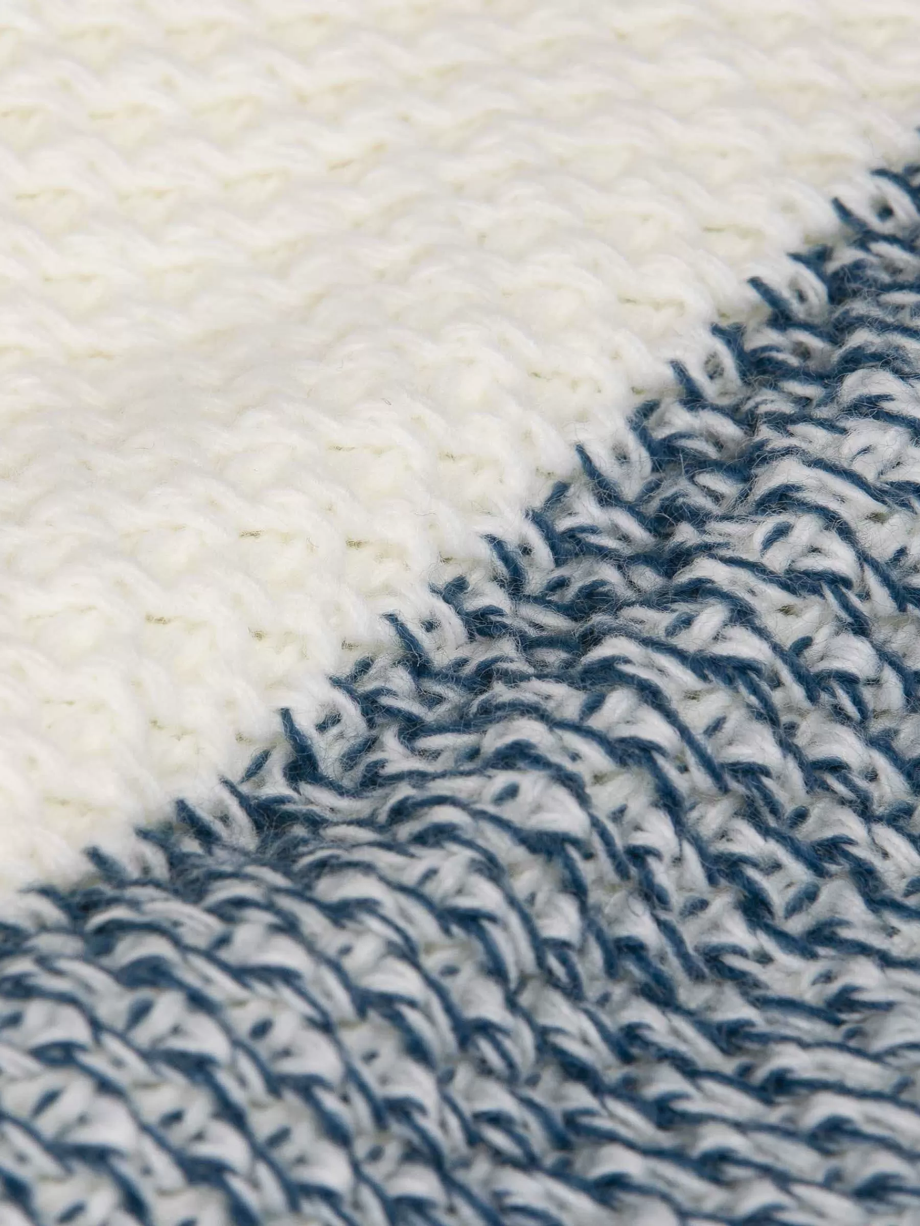 Wam Denim Truien<Truien Louie Off White Blue