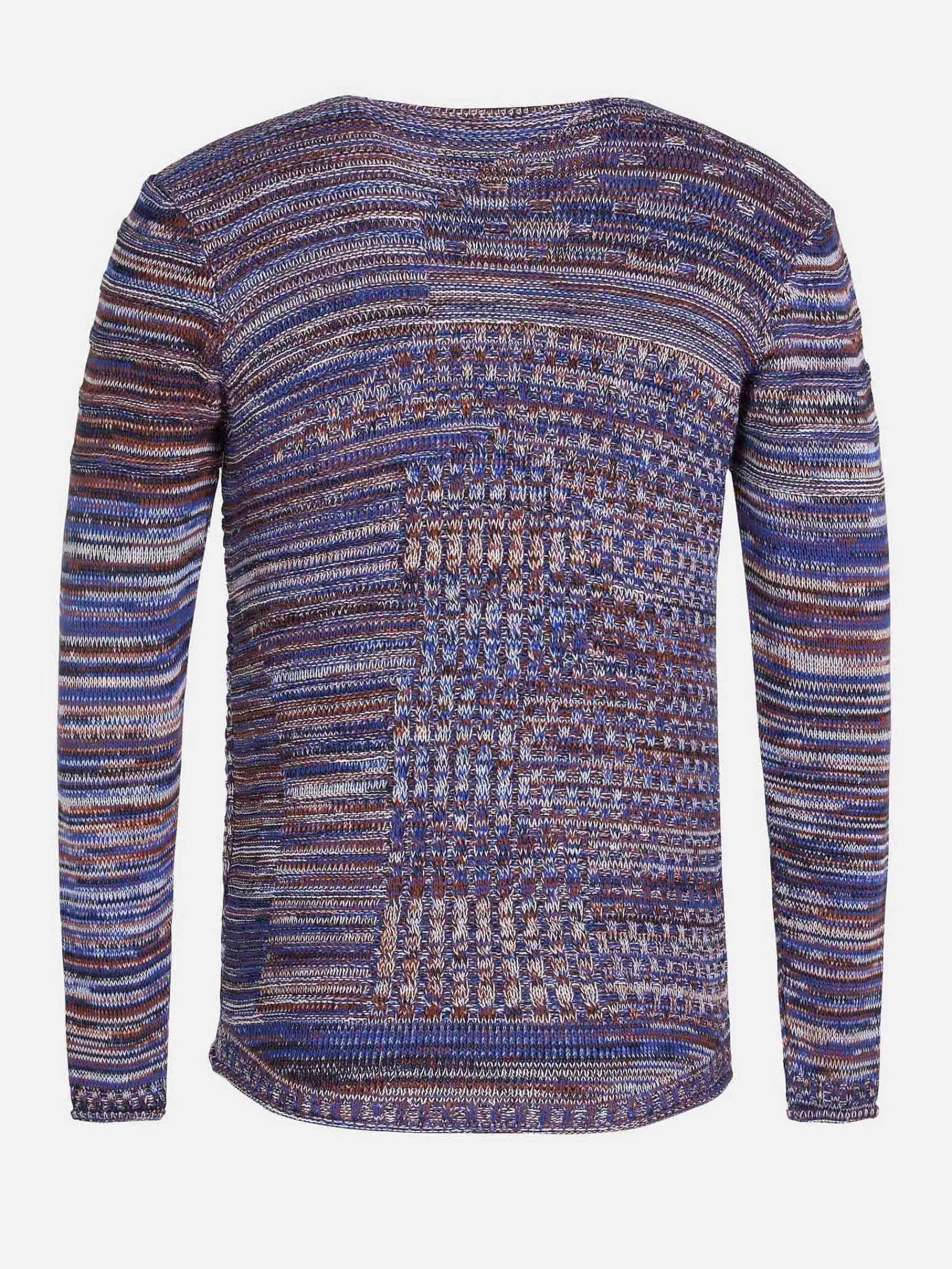 Wam Denim Truien<Truien Tuscon Royal Blue Brown