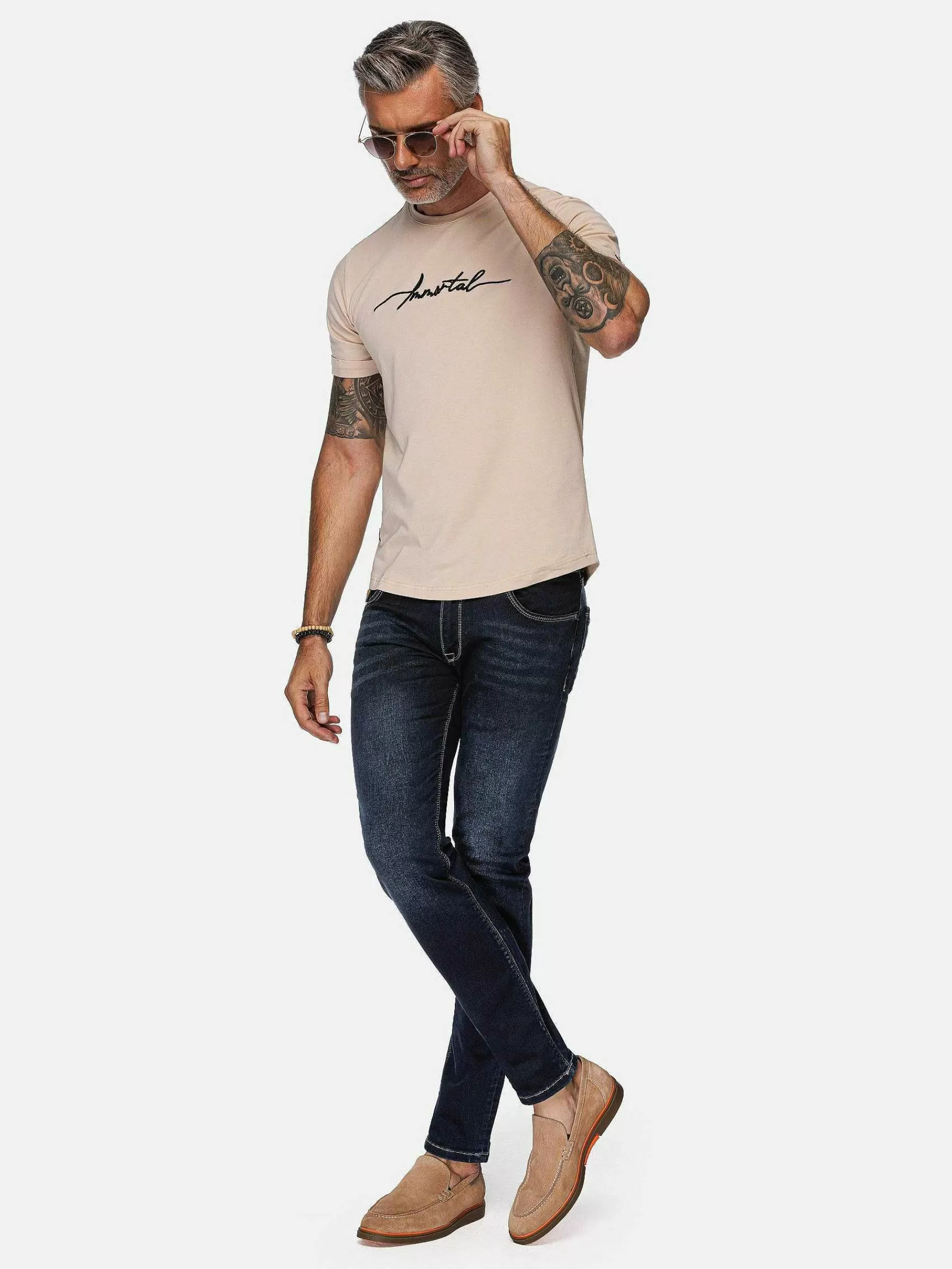 Wam Denim T-Shirts<T-Shirt 79529 Clemont Beige