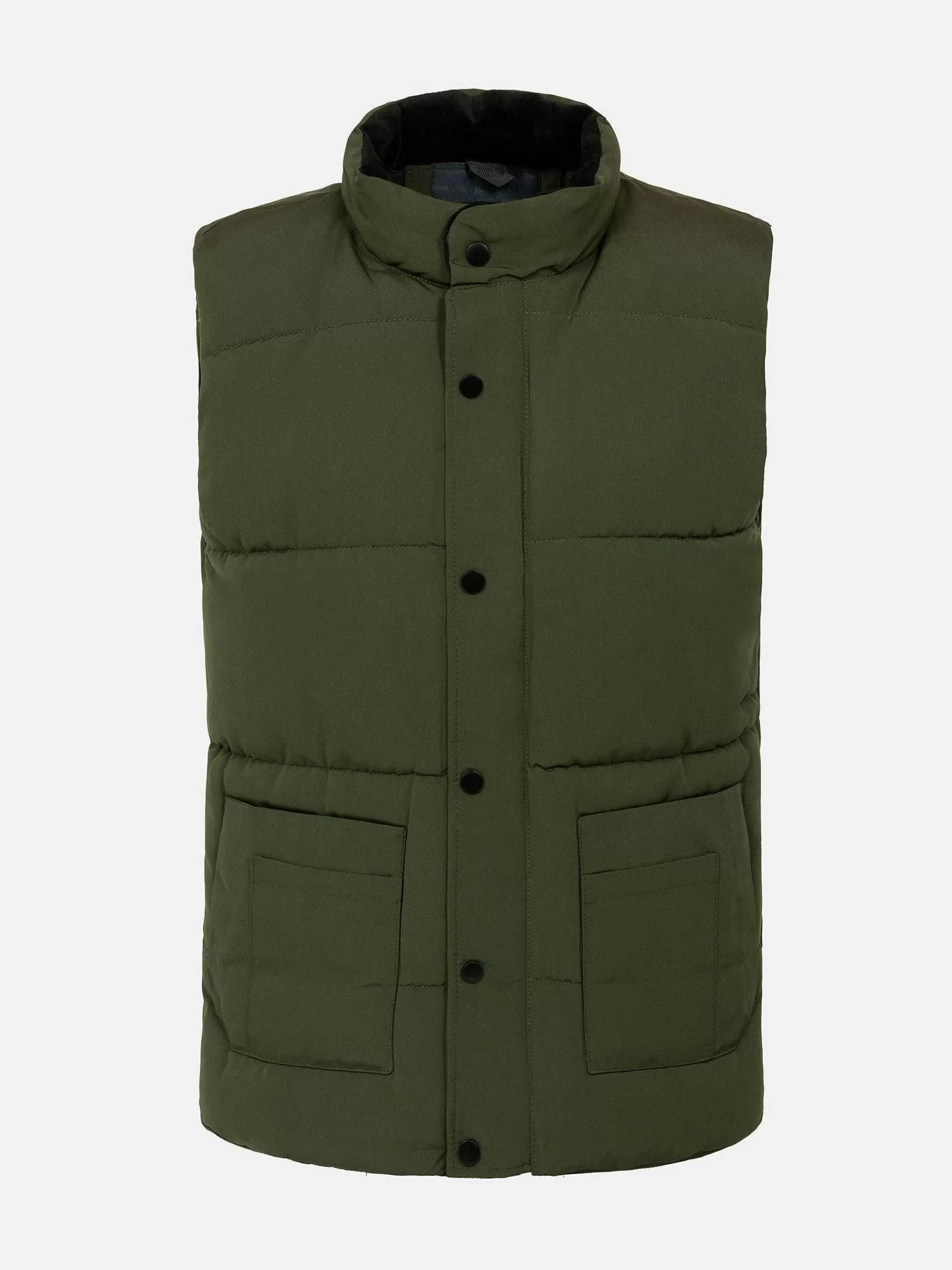 Wam Denim Bodywarmer<Velvet Crew Neck Green Bodywarmer