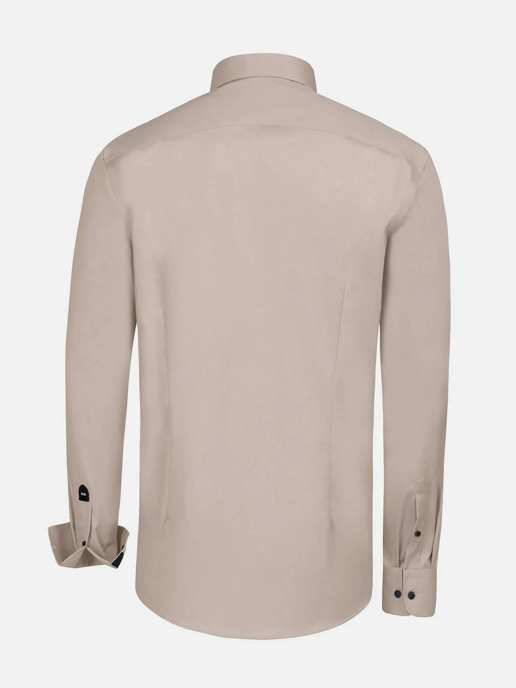 Wam Denim Overhemd Lange Mouwen<Vercelli Solid Light Pink Overhemd Longe Mouw