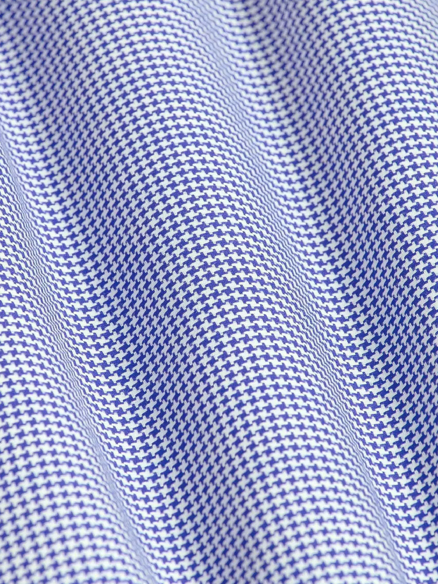 Wam Denim Overhemd Lange Mouwen<Vermilion Checkered Blue Overhemd Lange Mouw