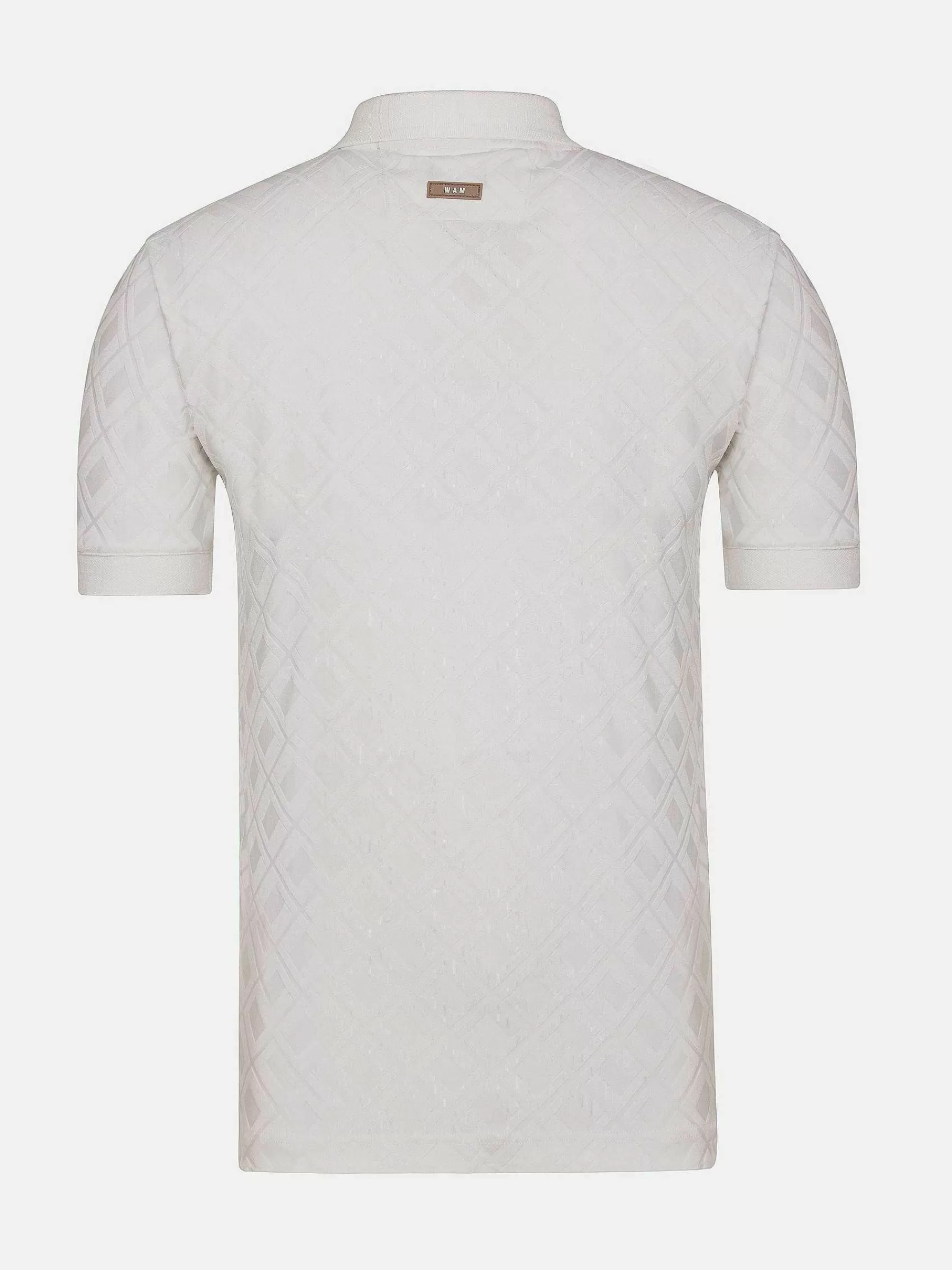 Wam Denim Polo'S<Vista Zipper White Polo