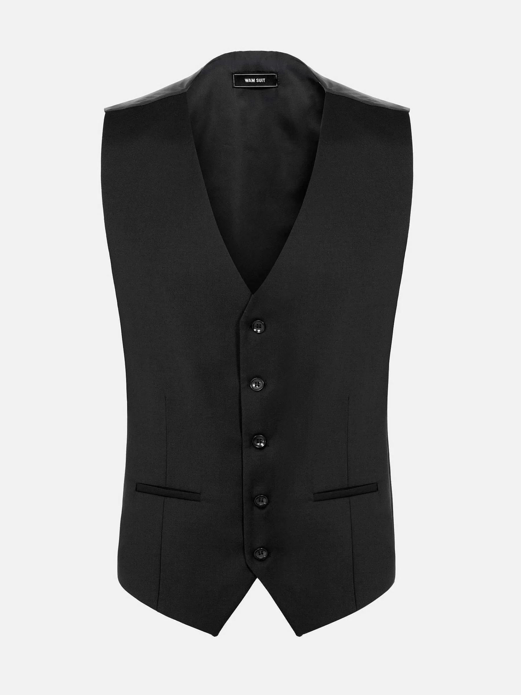 Wam Denim Gilets<Vittorio Black Gilet