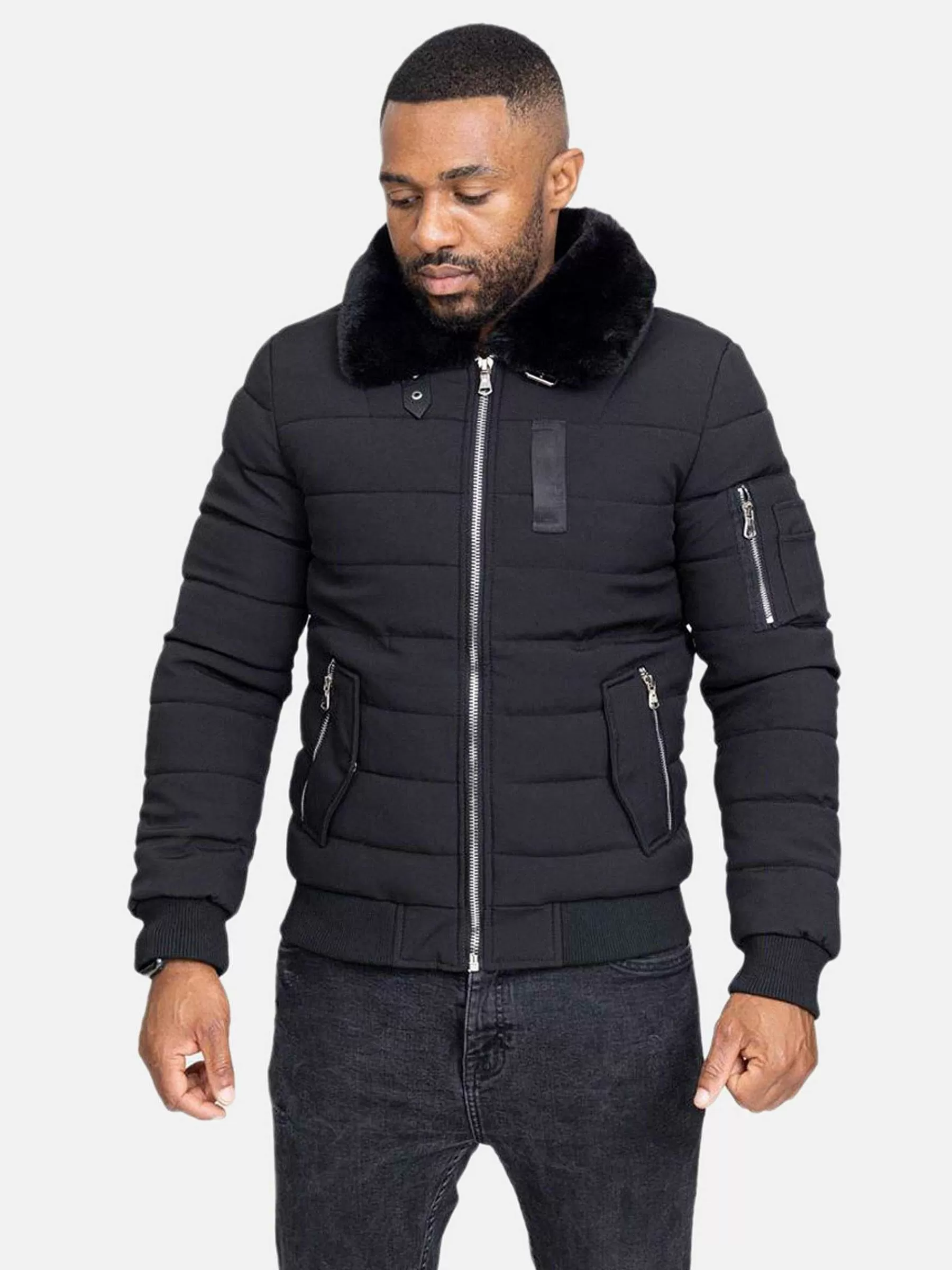 Wam Denim Winterjassen<Winter Jassen 21006-7 Black
