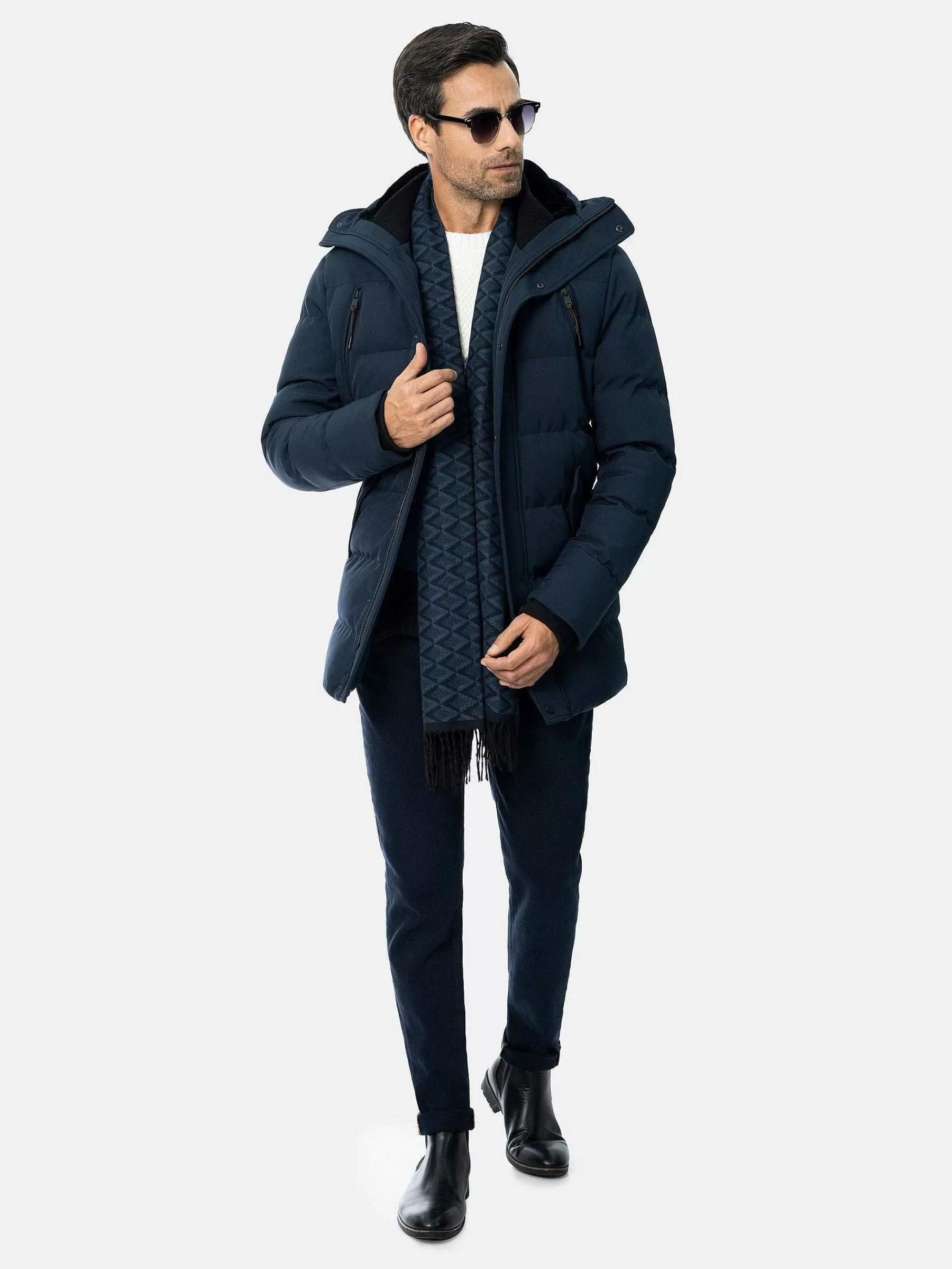 Wam Denim Winterjassen<Winter Jassen 71238 Canterbury Navy