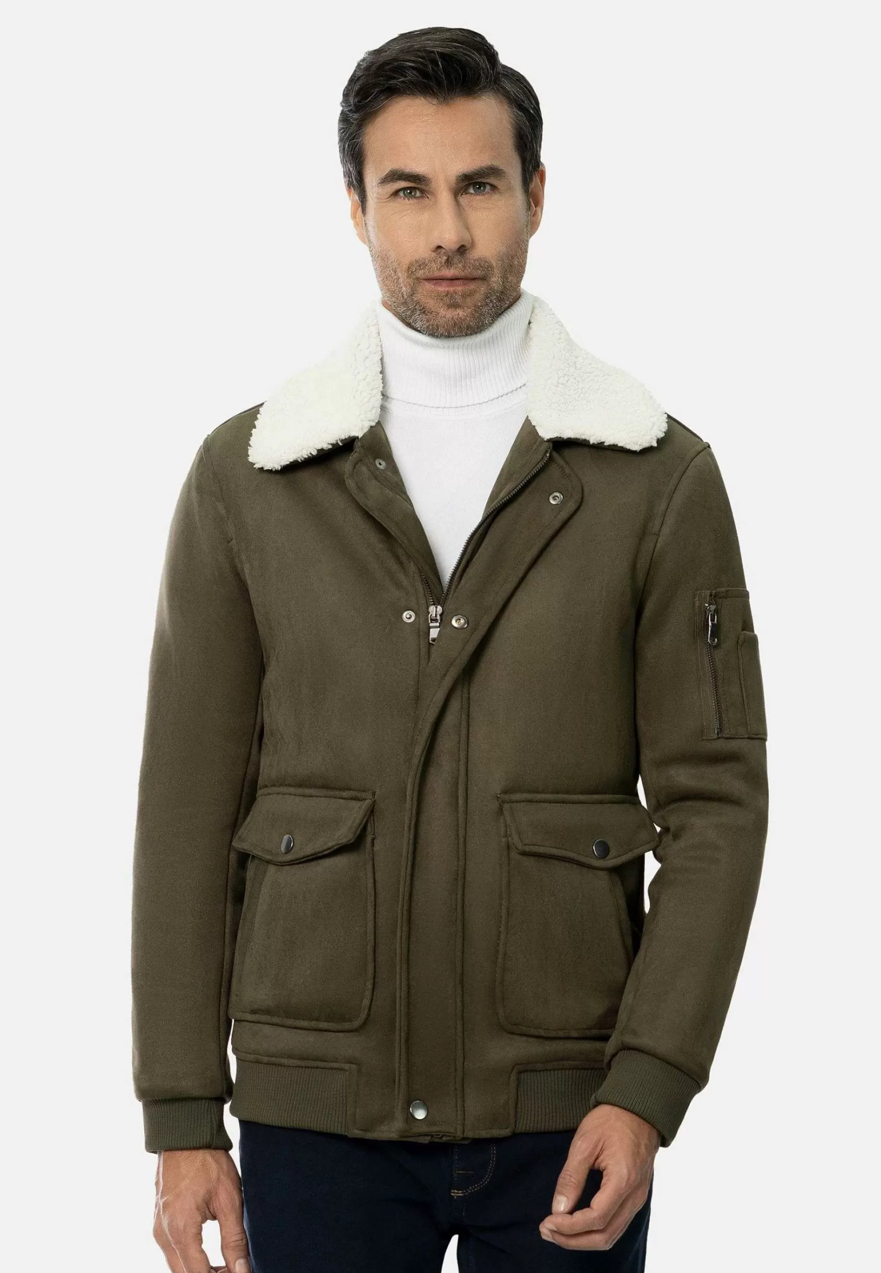 Wam Denim Winterjassen<Winterjassen 71263 Gwenn Khaki