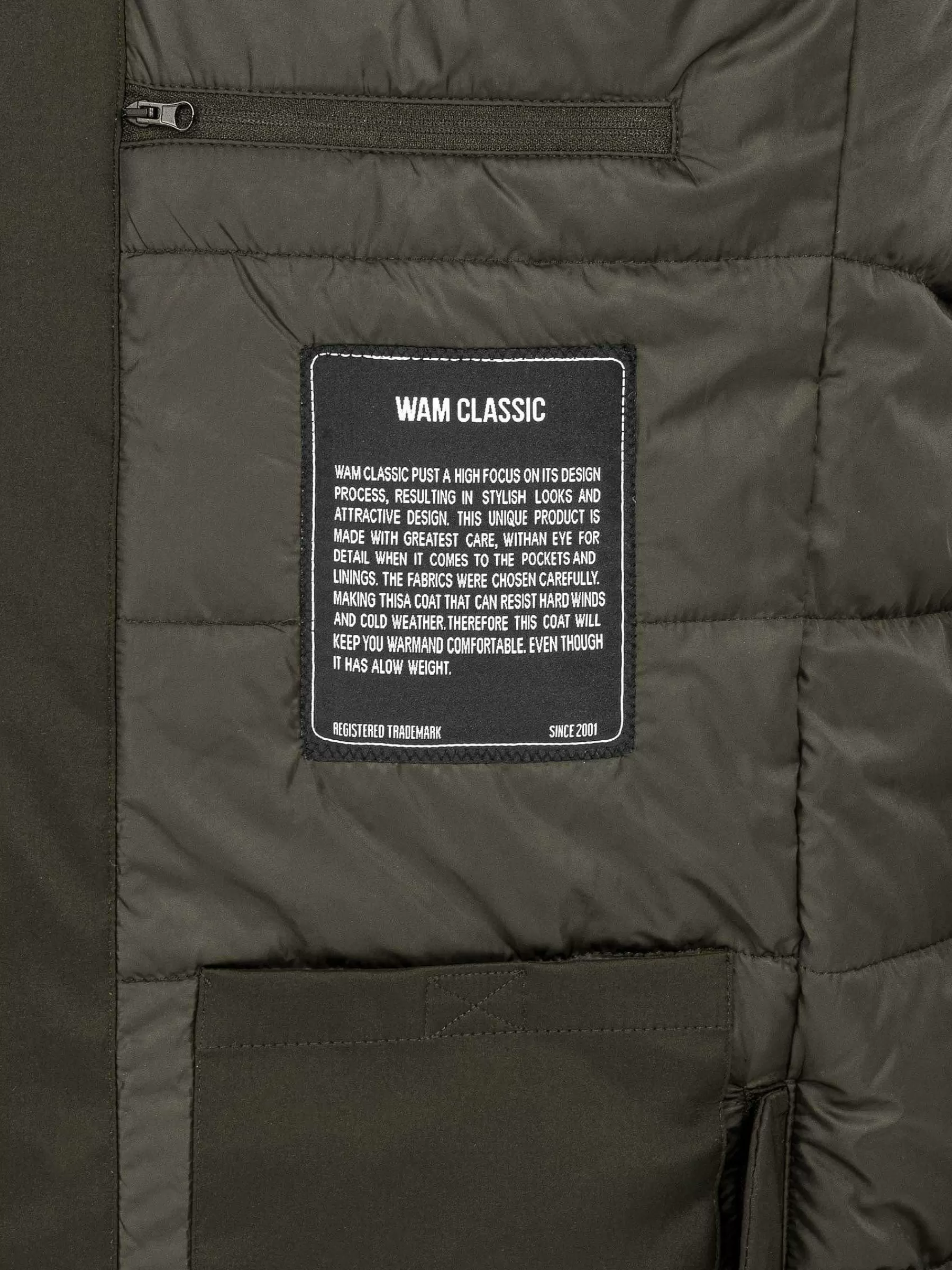 Wam Denim Winterjassen<Winterjassen 71273 Jilliam Khaki