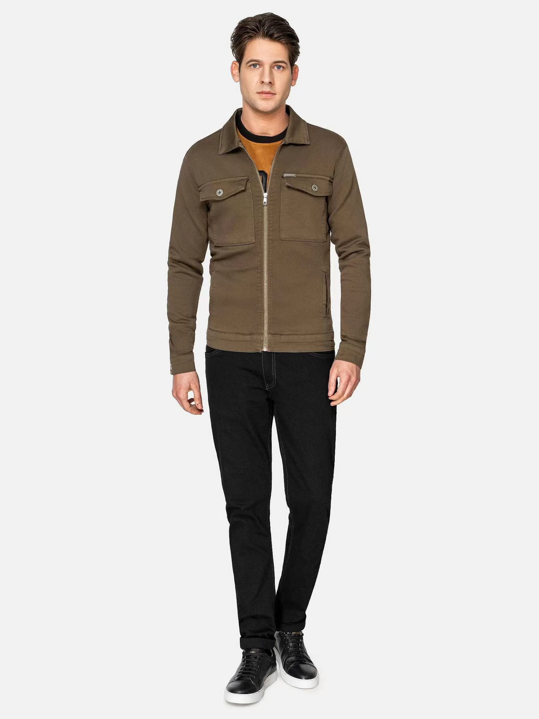 Wam Denim Zomerjassen<Zomer Jassen 82168 Curtice Khaki